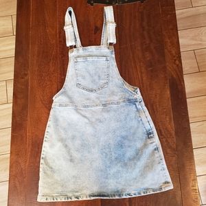 Forever21 Overall Jean Skirt